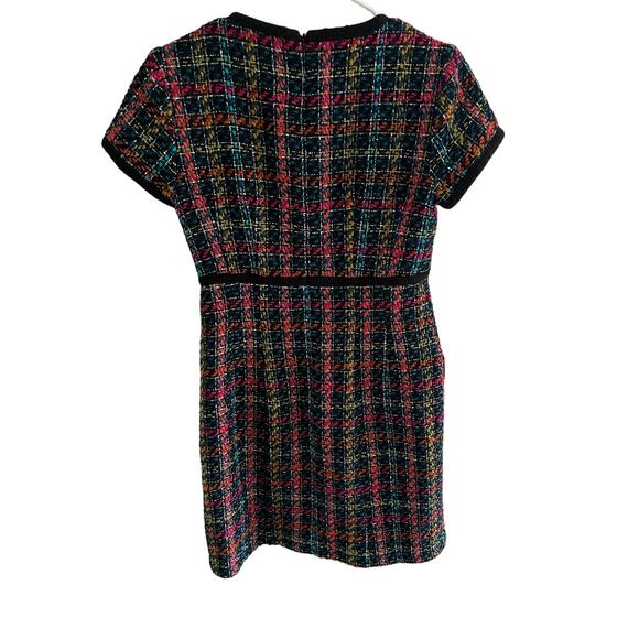 Nanette Lepore Colorful Tweed Sheath Dress - Size 2 - Picture 4 of 7